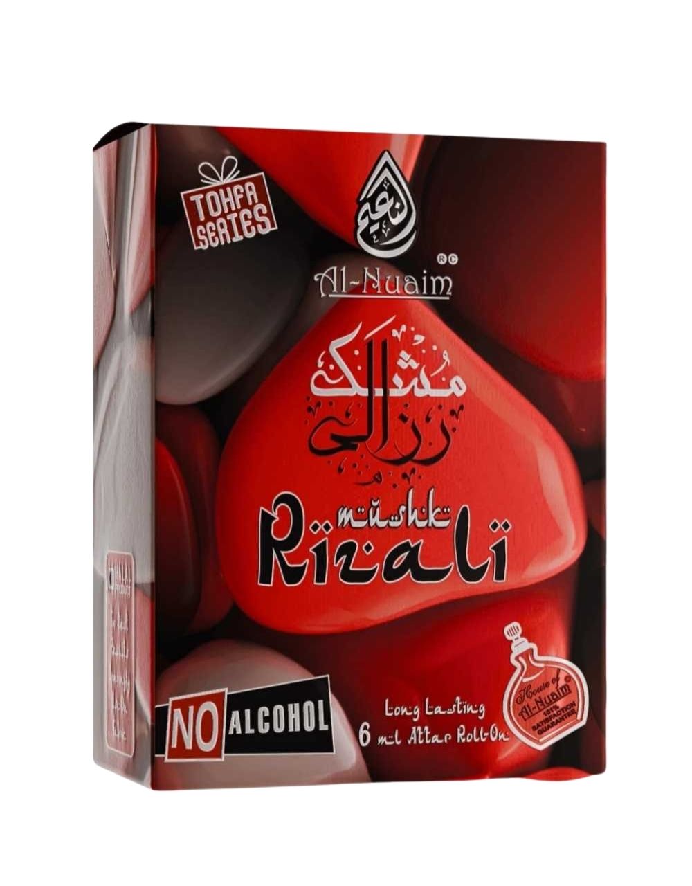 Al-Nuaim Mushk Rijali 6ml Attar For Unisex Alcohol Free Luxury Scent Roll On Attar