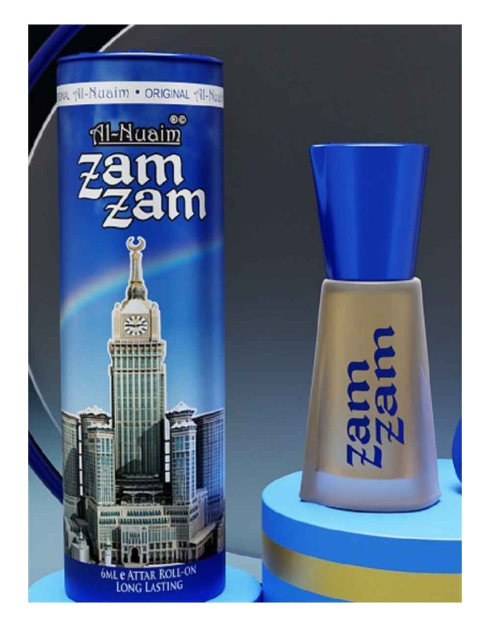 Al-Nuaim Zam Zam 6 ml Attar Non Alcoholic Long Lasting Attar