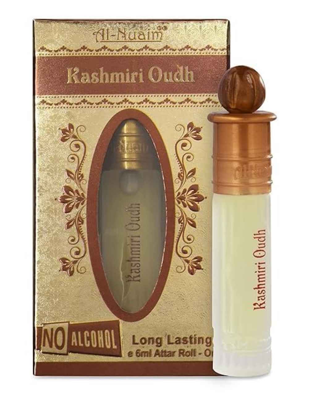 Al-Nuaim Kashmiri Oudh 6 ml Alcohol Free Attar For Men