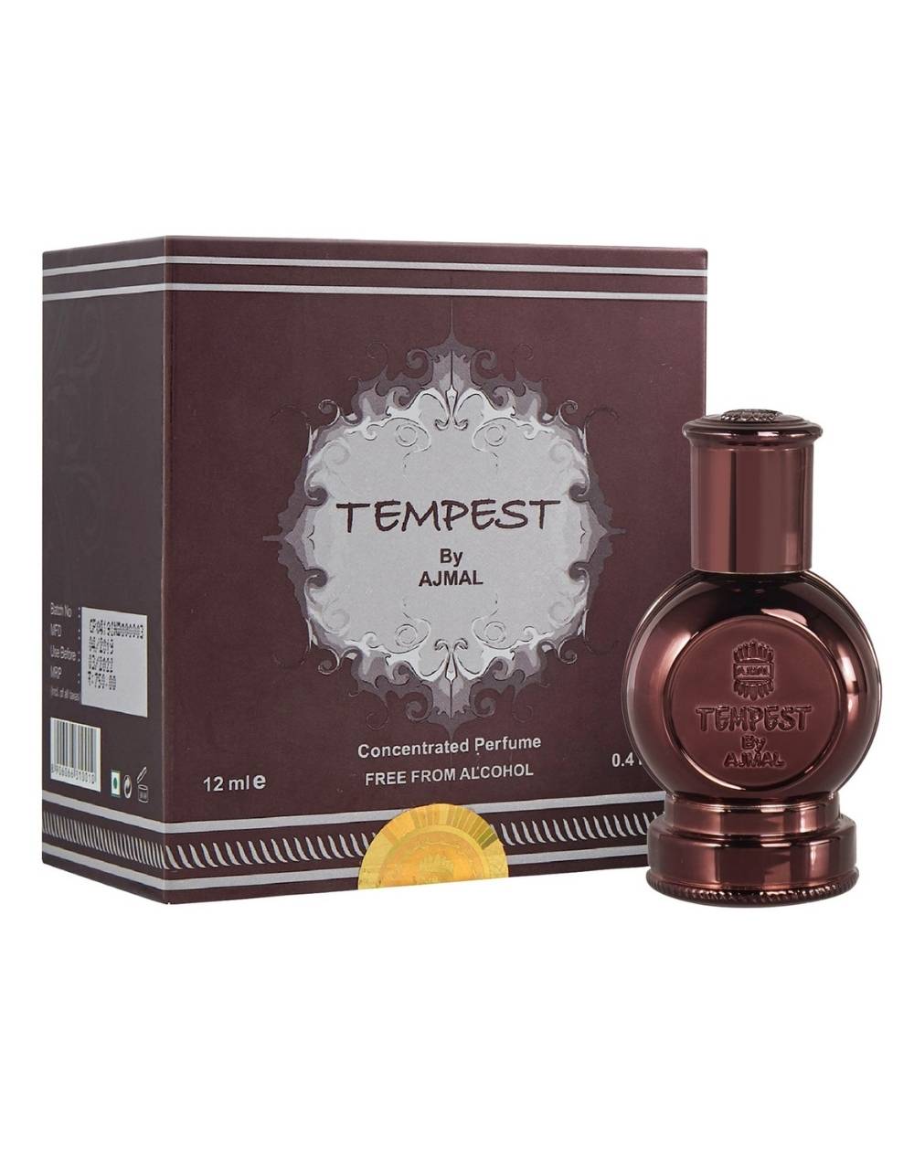 Ajmal Tempest 12 ml Unisex Concentrated Attar Perfume