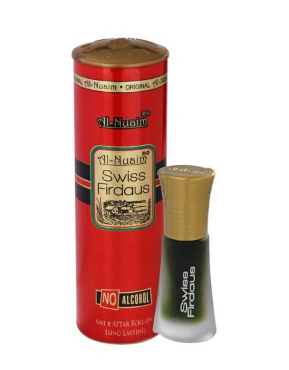 Al-Nuaim Swiss Firdaus 6 ml Attar Non Alcoholic Long Lasting Attar