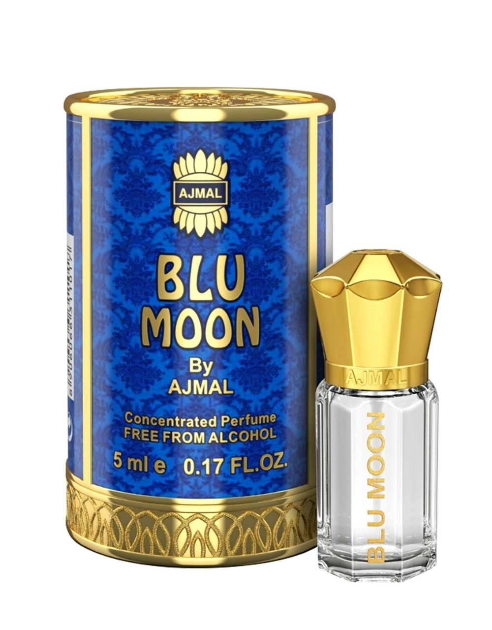 Ajmal Blue Moon 5 ml Non-Alcoholic Concentrated Attar For Women