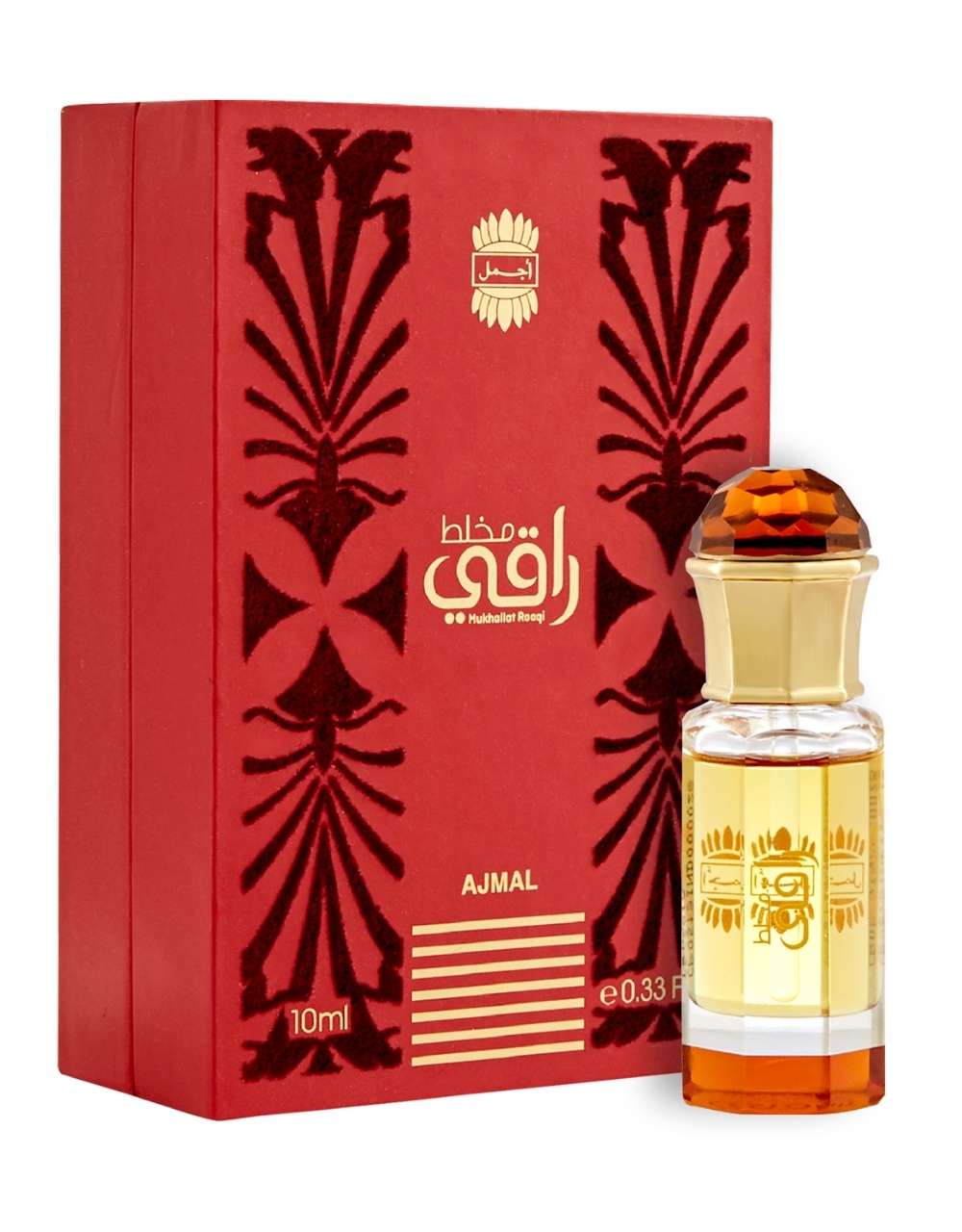 Ajmal Mukhallat Raaqi 10 ml Concentrated Attar Perfume For Man