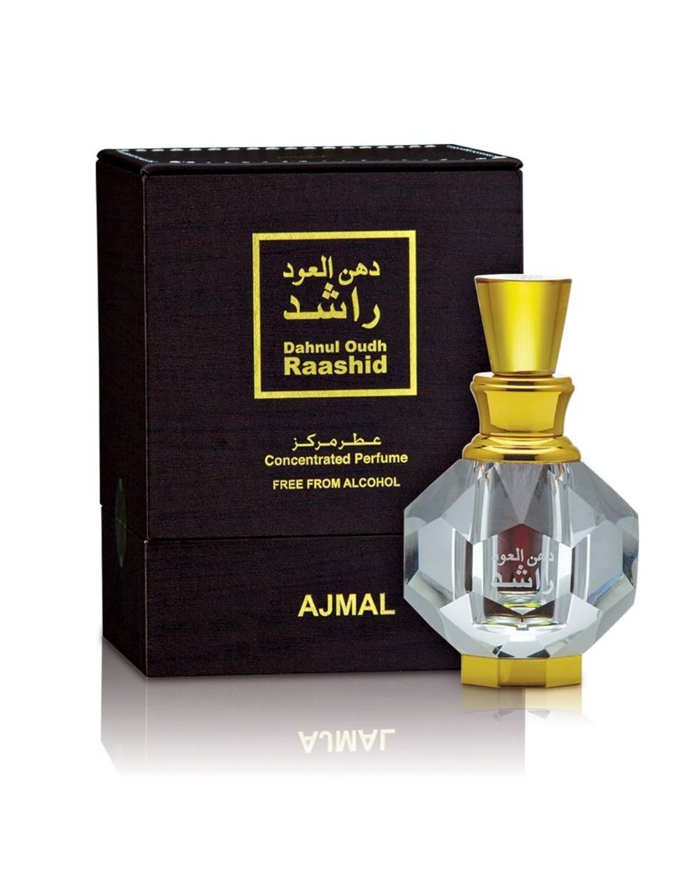 Ajmal Dahnul Oudh Raashid 3 ml Concentrated Attar Perfume For Man