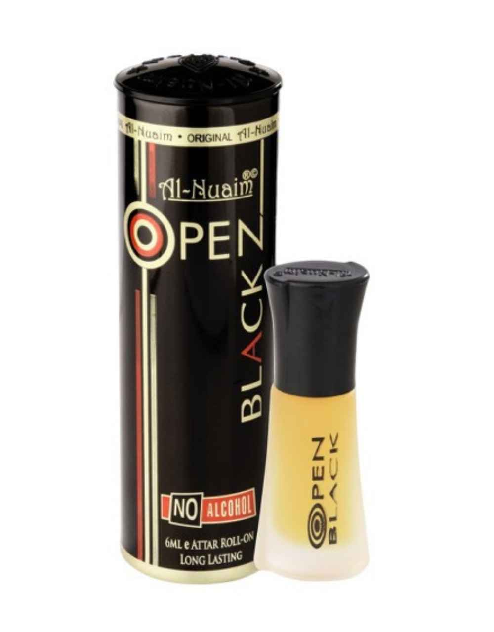 Al-Nuaim Open Black 6 ml Attar Non Alcoholic Long Lasting Attar