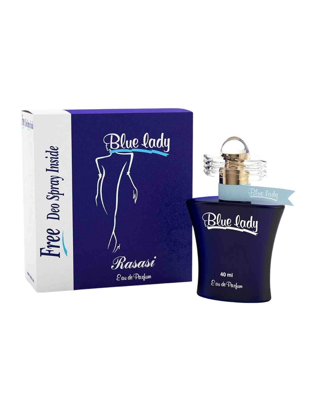 Rasasi Blue Lady Eau De Parfum For Women 40 ml Premium Perfume For Women