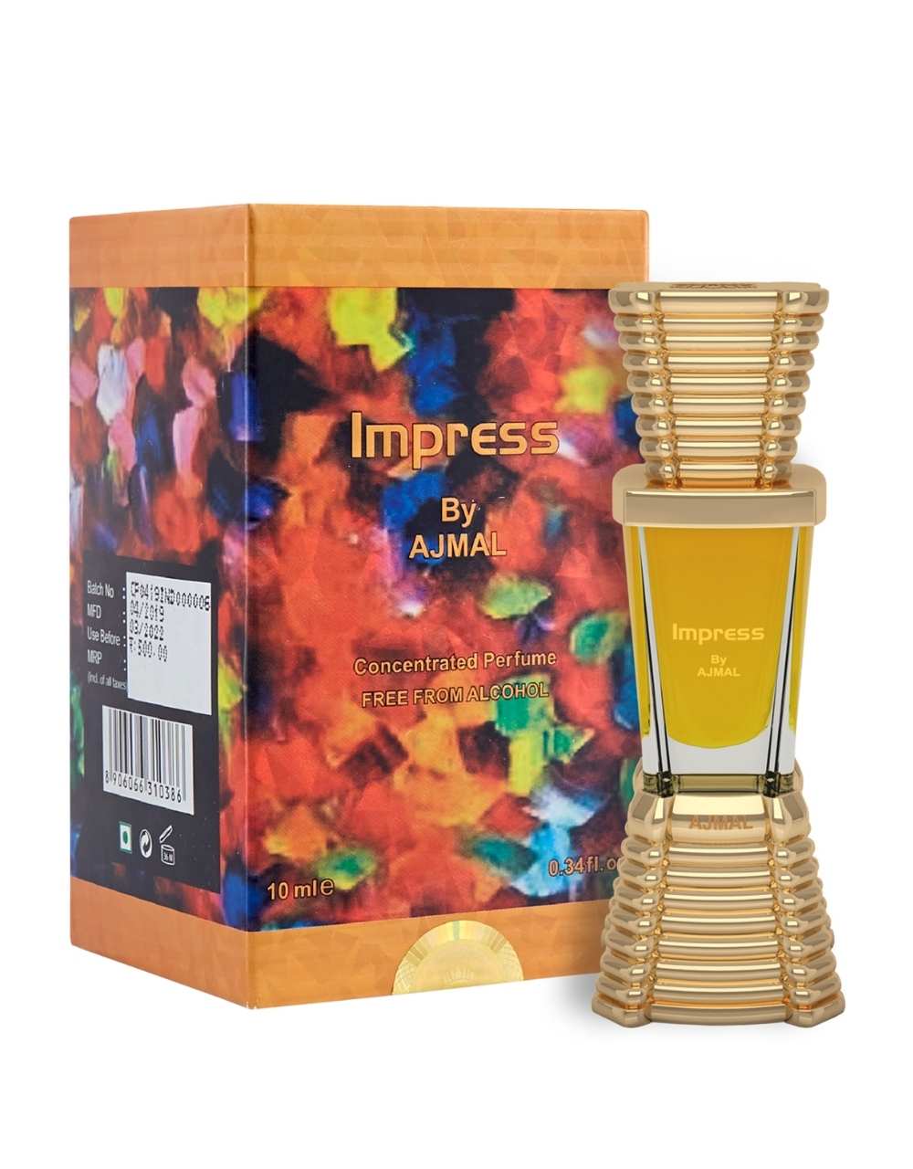 Ajmal Impress 10 ml Unisex Concentrated Attar Perfume