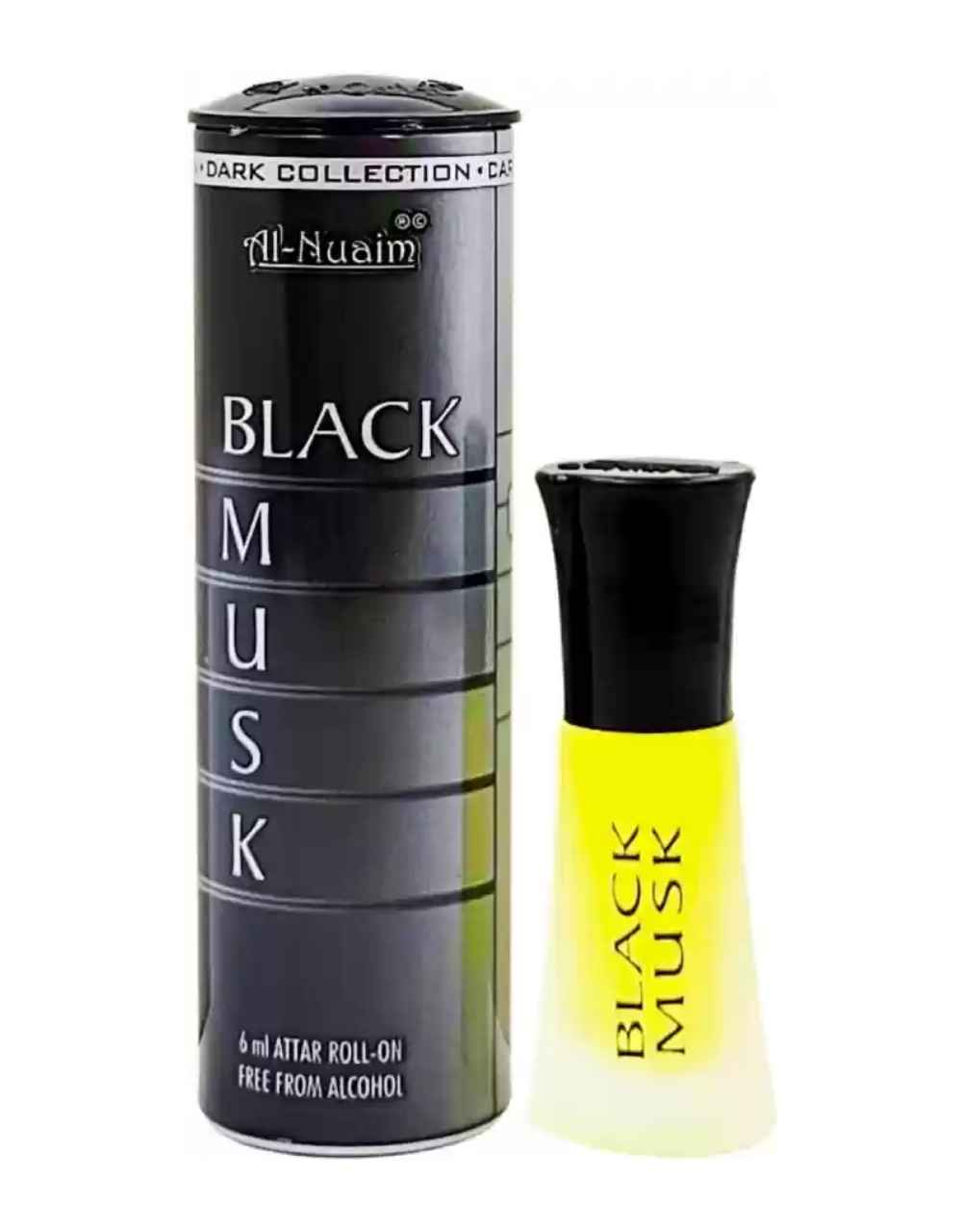 Al-Nuaim Black Musk 6 ml Attar Non Alcoholic Long Lasting Attar